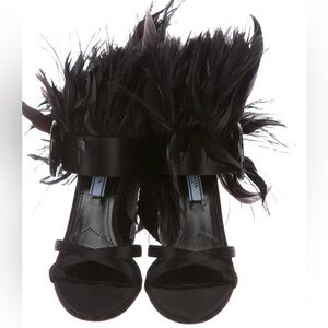 Prada 2017 feather sandals